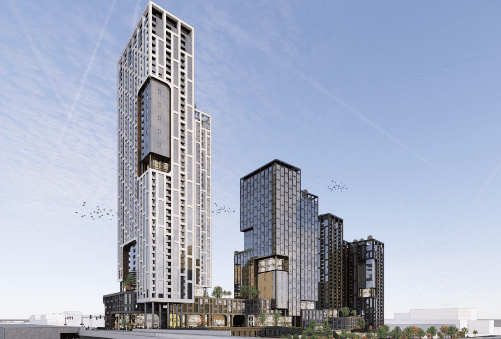 Portman Residential files plans for three-tower Eleven North development