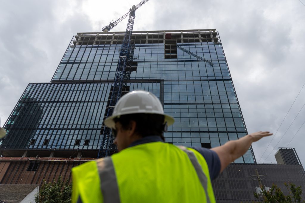 1020 Spring Hits Construction Milestone